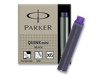 Inkoustové mini bombičky Parker - purpurové
