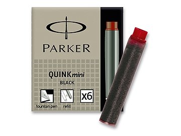 Inkoustové mini bombičky Parker - červené