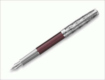 Parker Sonnet Premium Metal Red CT - plnicí pero 18K