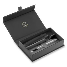 IM Essential Stainless Steel CT - kuličkové pero, dárková sada s pouzdrem