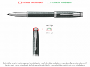 Možnosti umístění a barva rytí