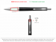 Možnosti umístění a barva rytí