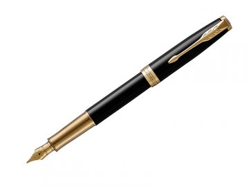 Parker Royal Sonnet Black GT - plnicí pero 18K