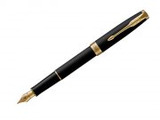 Parker Royal Sonnet Matte Black GT - plnicí pero M