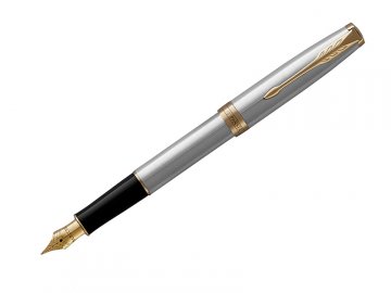 Parker Royal Sonnet Stainless Steel GT - plnicí pero