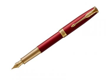 Parker Royal Sonnet Red GT - plnicí pero 18K