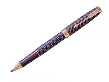 Parker Royal Sonnet Purple Chiselled PGT - roller