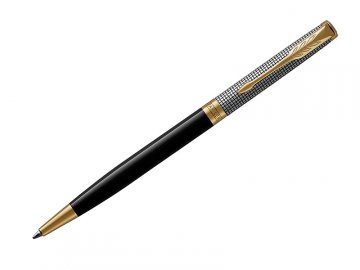 Parker Royal Sonnet Silver & Black GT - kuličková tužka Slim