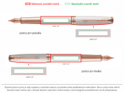 Možnosti umístění a barva rytí