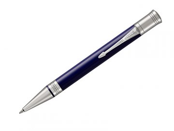 Parker Royal Duofold Classic Blue & Black CT - kuličková tužka