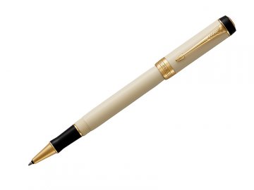 Parker Royal Duofold Classic Ivory & Black GT - roller