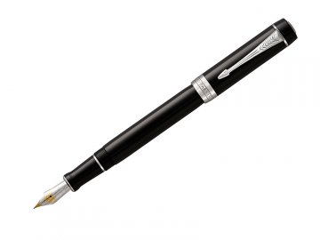 Parker Royal Duofold Classic Black CT - plnicí pero CNT F