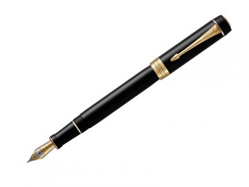 Parker Royal Duofold Classic Black GT - plnicí pero CNT M