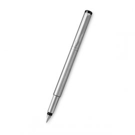 Parker Vector Royal Stainless Steel - plnicí pero, hrot F