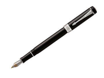 Parker Royal Duofold Classic Black CT - plnicí pero INT F