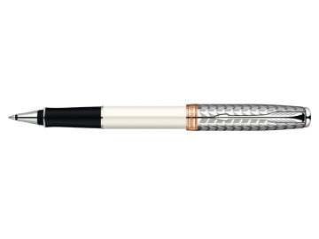 Parker Sonnet Metal & Pearl - Roller