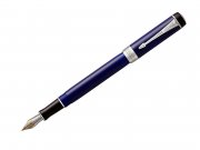 Parker Royal Duofold Classic Blue & Black CT - INT F